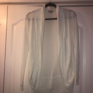charlotte russe white cardigan